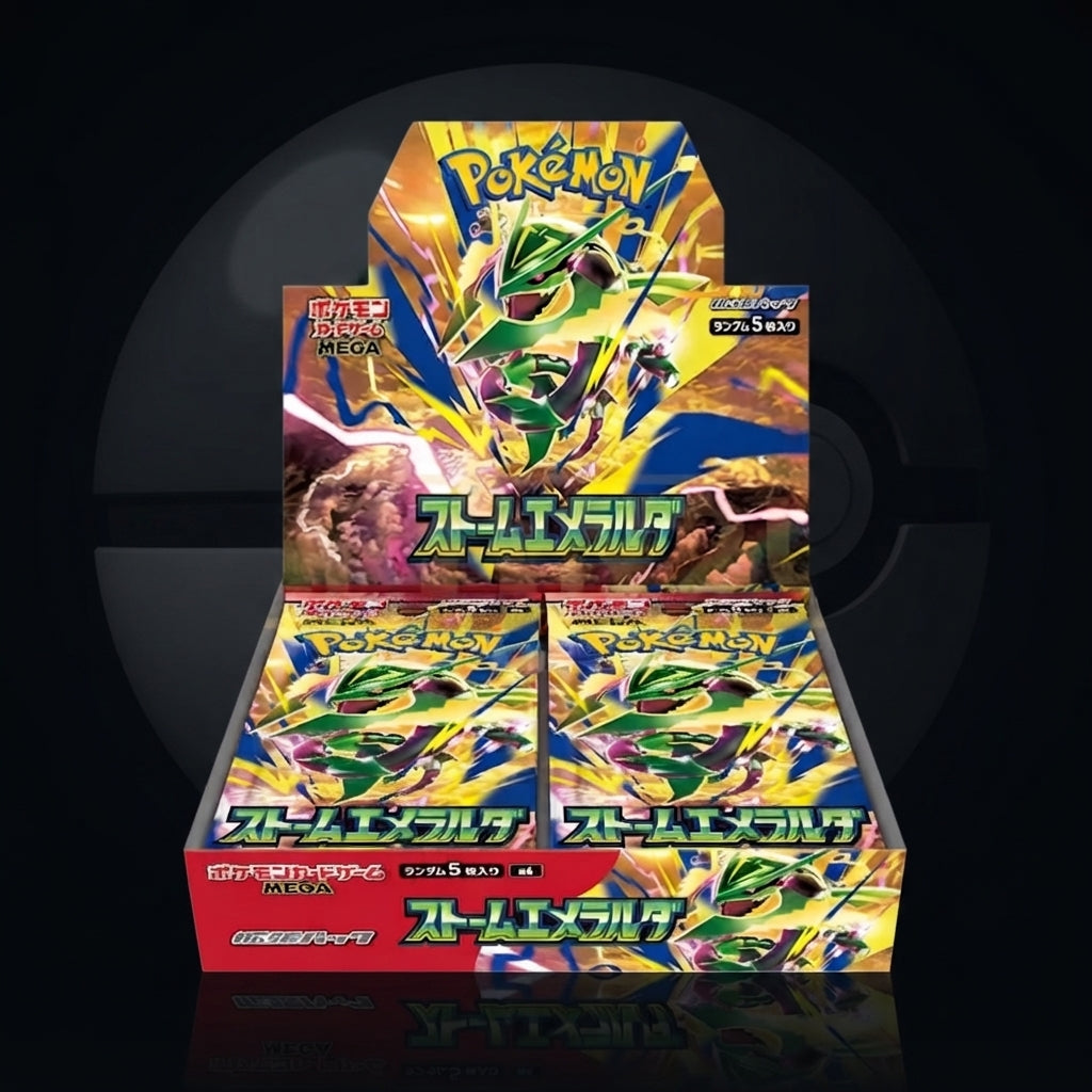 M6 Storm Emeralda Booster Box Japanese Pokemon Card