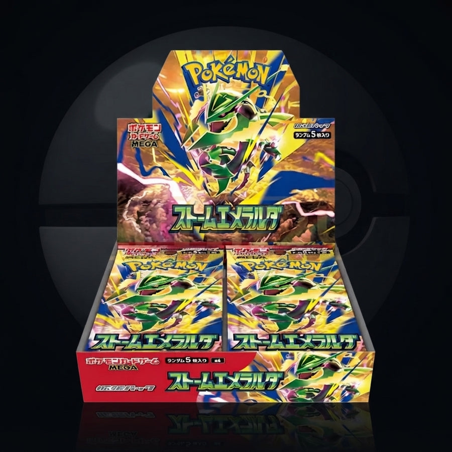M6 Storm Emeralda Booster Box Japanese Pokemon Card